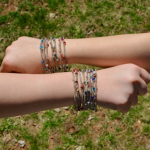 High Strung Guitar String Jewelry exhibitor page