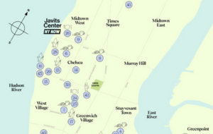 things to do in nyc map