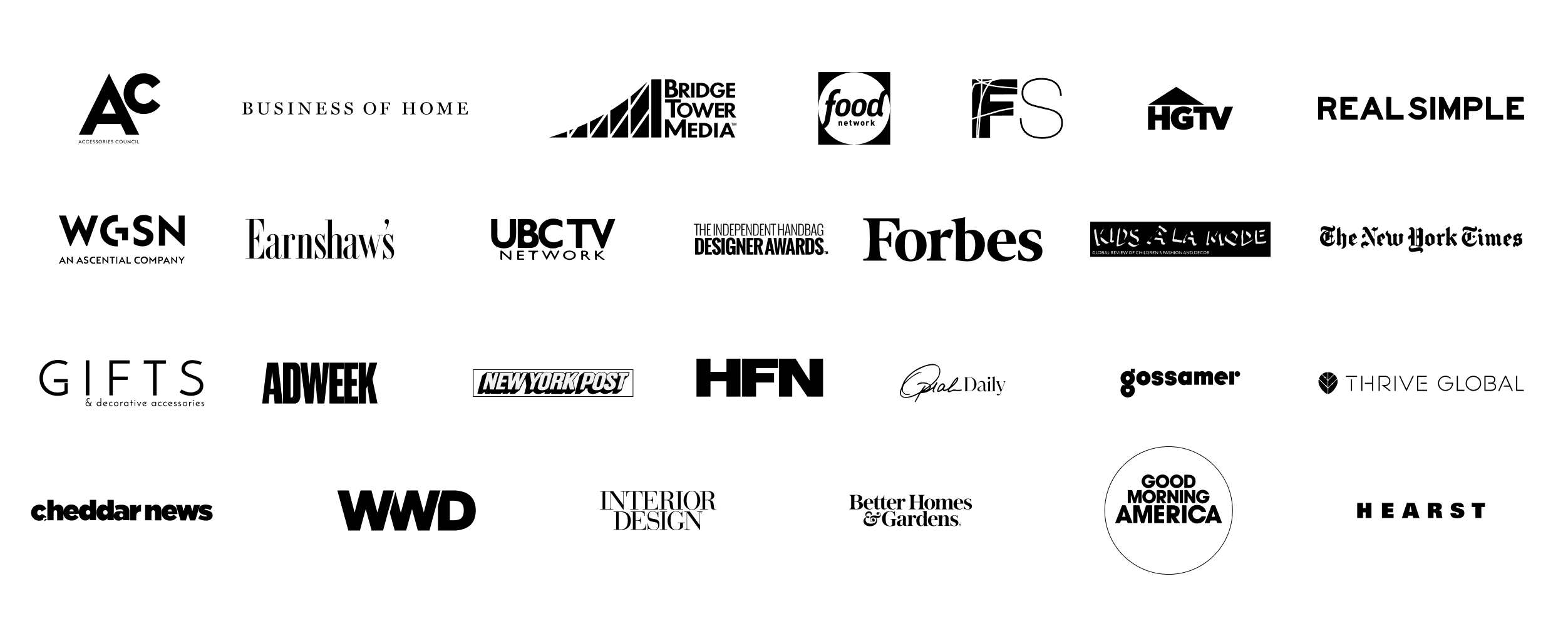 NY NOW Press Logos