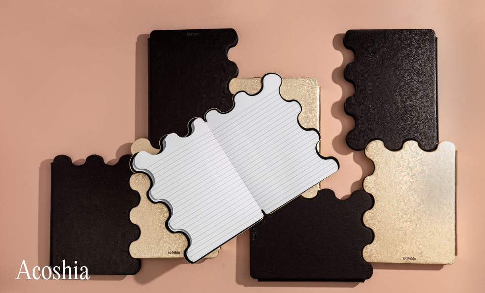 Puzzle-shaped notebooks