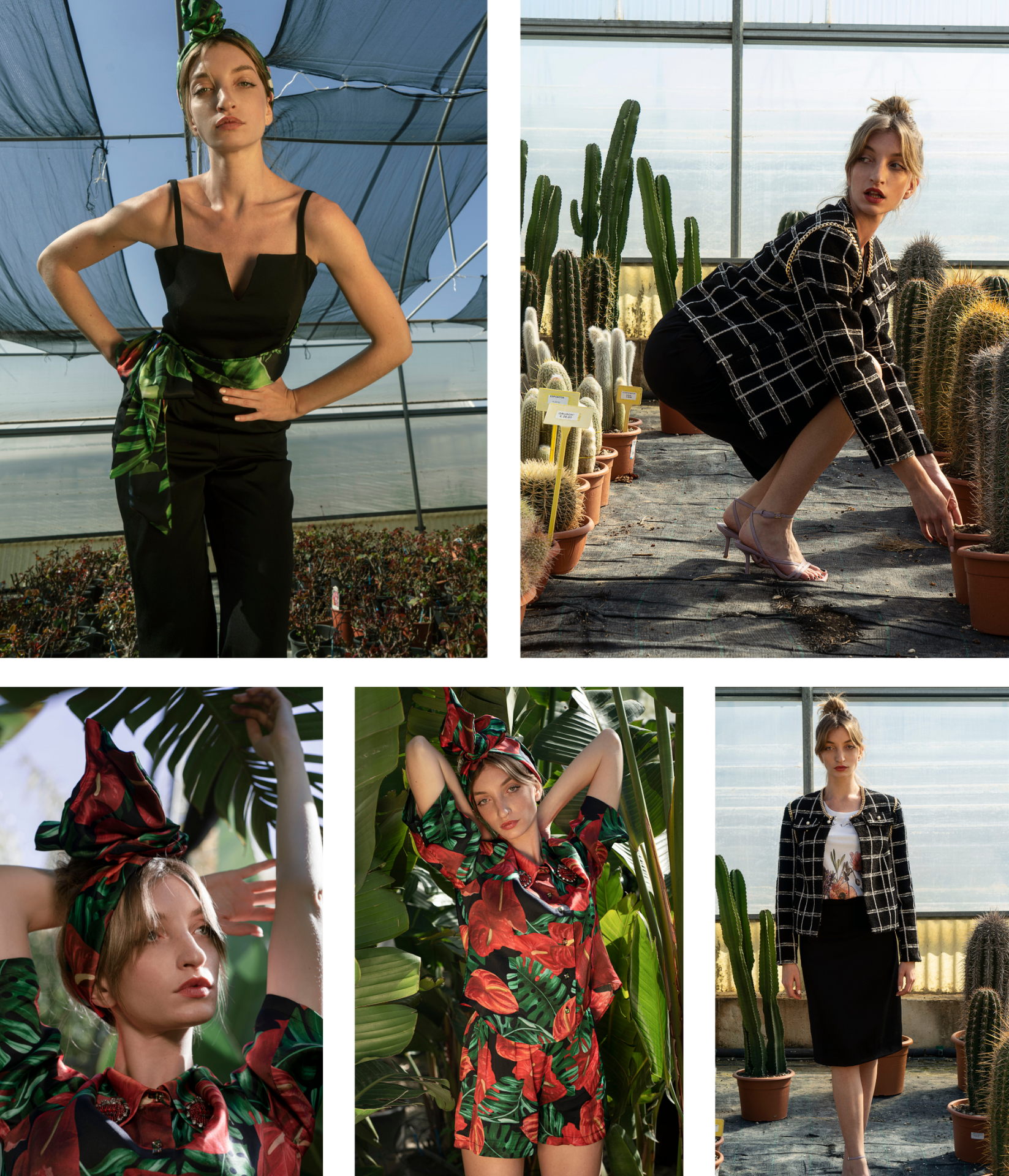 Ladies in different fashions