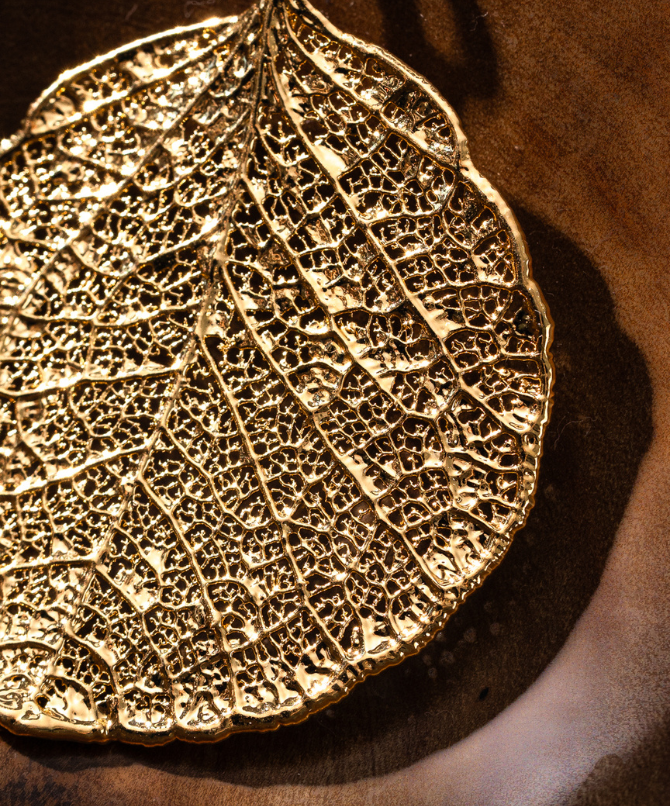 MiYAMA Biojoias Leaf-like jewelry